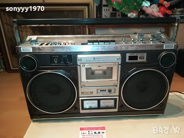 HITACHI TRK-8180E MADE IN JAPAN 0406221540, снимка 1 - Радиокасетофони, транзистори - 36979116