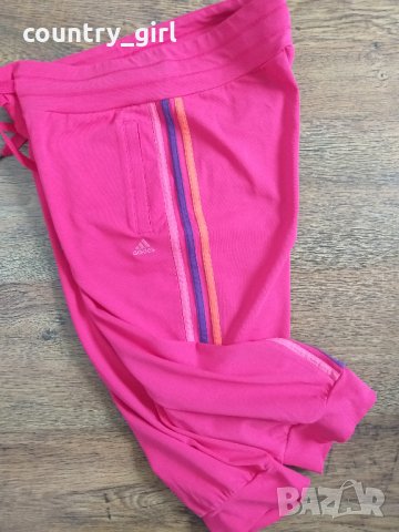  adidas Essentials 3 Stripes Capri -страхотно дамско долнище, снимка 8 - Спортни екипи - 29267850