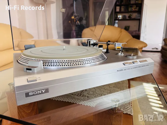 Грамофон Sony PS-313FA, снимка 5 - Грамофони - 55979224