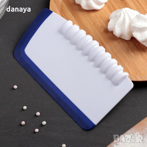 2462 Сладкарска шпатула със силиконов оразмерен край, снимка 3 - Прибори за хранене, готвене и сервиране - 34437049