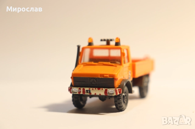 WIKING H0 1/87 MERCEDES UNIMOG КАМИОН МОДЕЛ, снимка 3 - Колекции - 52040124