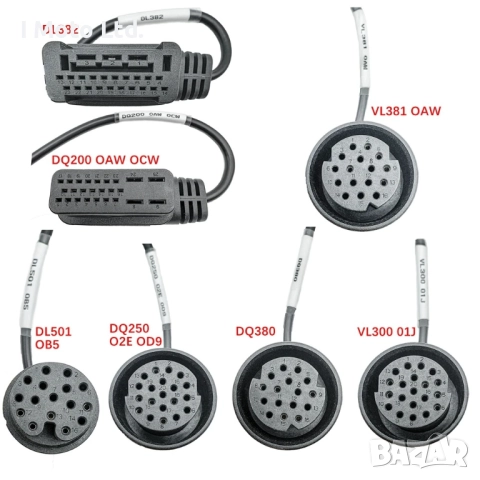 Адаптер кабел за скоростни кутии VAG с DB15 – Поддръжка на DQ250, DQ200, DQ380, DL382, DL501, VL300,, снимка 2 - Аксесоари и консумативи - 51729521