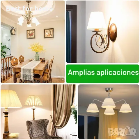LED крушка E14, енергиен клас B, LED E14 студено бяла 6500K, 2.5W 470LM G45, еквивалентна на 40W, снимка 9 - Крушки - 55878310