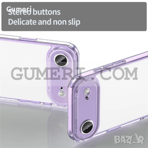 Apple iPhone Air Силиконов Гръб Със Защита За Камерата, снимка 12 - Калъфи, кейсове - 52176236