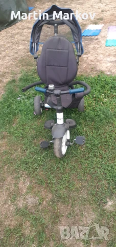 Детска триколка с родителски контрол , снимка 2 - Детски колички - 51408356