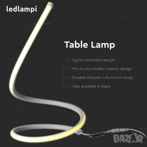 Настолна LED Лампа 12W , снимка 4 - Лед осветление - 25955674