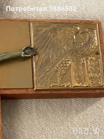 Антика!Християнски Кръст в стил Арт Деко с евангелистите около 1930 г., снимка 4 - Антикварни и старинни предмети - 50821580