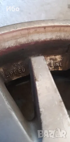 Джанти Speed Line 14 4x100 , снимка 4 - Гуми и джанти - 56169129