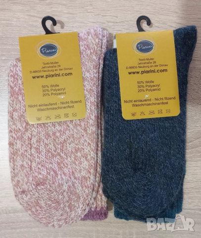 Дебели и Топли Зимни Вълнени Чорапи, снимка 3 - Дамски чорапи - 52395984