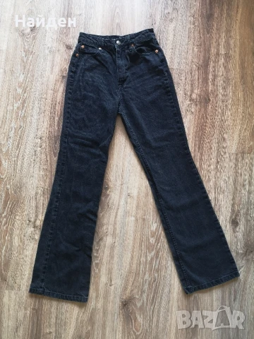 Черни дамски дънки тип чарлстон