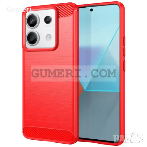 Гръб "Карбон Шарк" за Xiaomi Redmi Note 13 Pro, снимка 3 - Калъфи, кейсове - 44924179