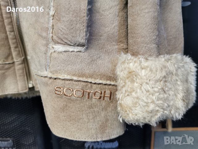 Кожено яке Scotch and Soda размер L , снимка 9 - Якета - 42262249