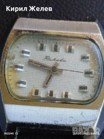 Стар механичен часовник РАКЕТА СССР за КОЛЕКЦИОНЕРИ 51042, снимка 2 - Антикварни и старинни предмети - 51503479