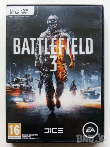 Игра за компютър PC " BATTLEFIELD 3 " - 2011г.