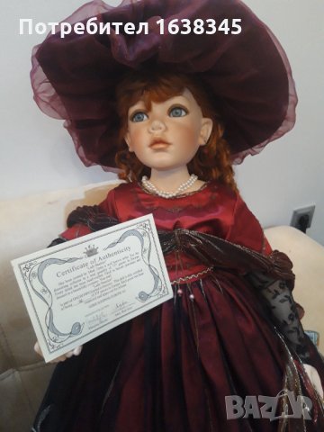 Порцеланова кукла Oncrown , снимка 5 - Кукли - 35485043