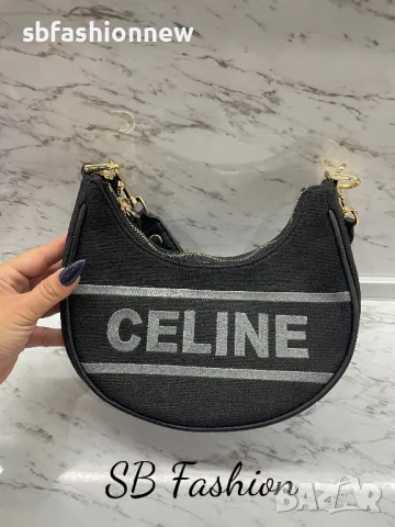 Celine чанта черна, снимка 3 - Чанти - 47570429