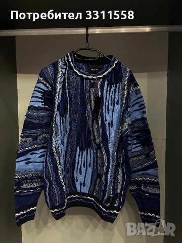 Carlo Colucci Пуловер - Тъмно Син М/L