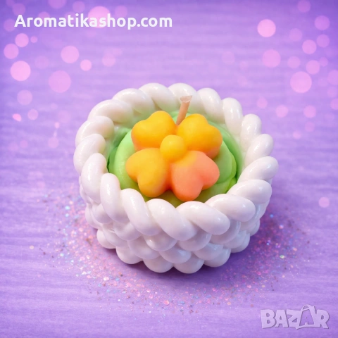 Цветна магия – бутикова соева свещ с аромат на цветя