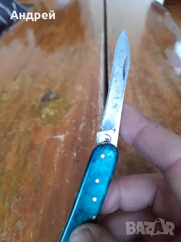 Стар джобен нож,ножче,ножка #104, снимка 7 - Други ценни предмети - 49666791