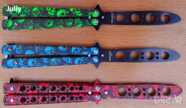 Тренировъчен нож / пеперуда /, снимка 9 - Ножове - 32701368