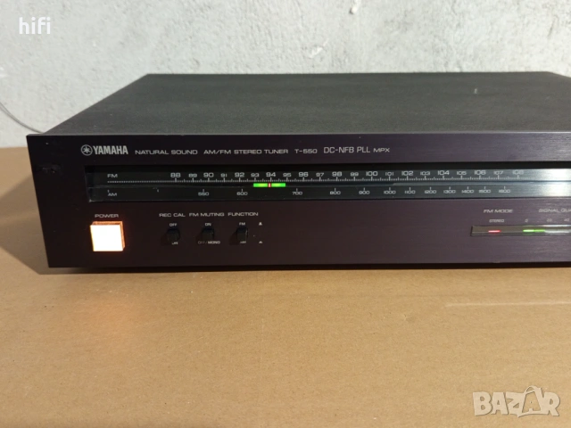 Стерео тунер Yamaha T-550, снимка 2 - Други - 54195847