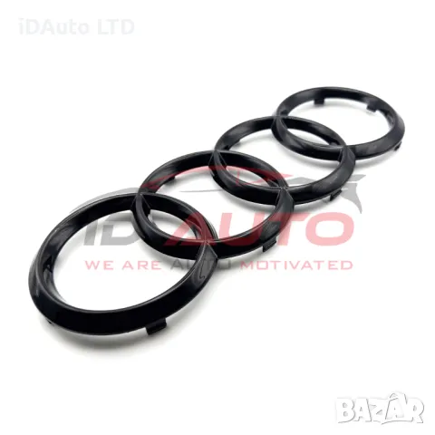 Емблема предна или задна емблема Ауди Audi A5, A4 A7 A8, черен гланц, снимка 5 - Аксесоари и консумативи - 47450878