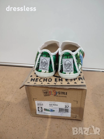 FLOSSY Slip On Palms Green, снимка 3 - Кецове - 52624231