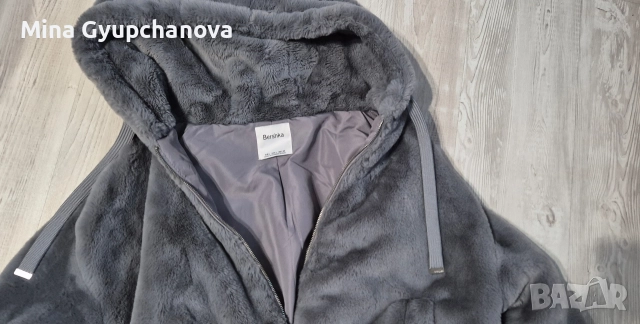 меко палте bershka , снимка 3 - Палта, манта - 52800292