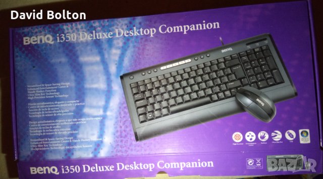 Клавиатура и мишка BenQ i350, снимка 3 - Други - 30479966