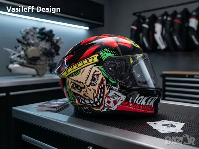 Каска MT HELMETS TARGO JOKER , снимка 3 - Аксесоари и консумативи - 55749953