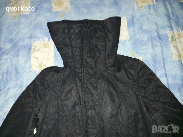 Черно палто на MARC CAIN , снимка 3 - Палта, манта - 38733161