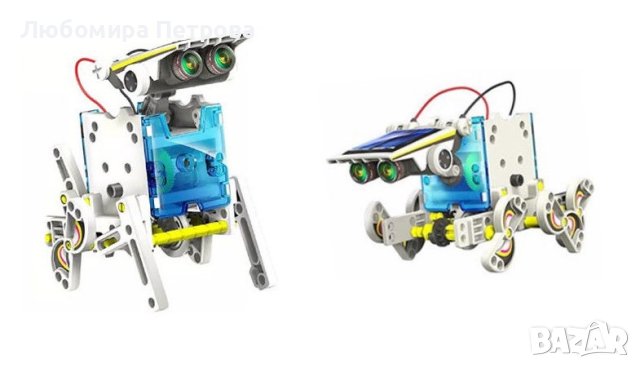 Конструктор - соларен робот 14 в 1, снимка 2 - Конструктори - 42155712
