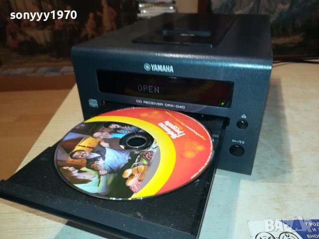 YAMAHA CRX-040 USB CD RECEIVER-ВНОС SWISS 0211231002, снимка 3 - CD дискове - 42820372