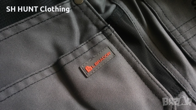 L.Brador Stretch Work Trouser размер 50 / M - L работен панталон с от части еластична материя W4-364, снимка 5 - Панталони - 51967647
