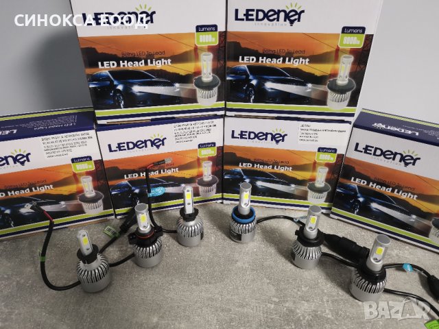 LED крушки за фарове  DC9-32V 36W 8000LM 6500K , снимка 3 - Аксесоари и консумативи - 39154120