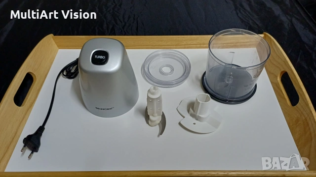 SilverCrest чопър / пасатор SMZ 260 I2 – 260W, отлично състояние, снимка 2 - Чопъри и пасатори - 53114520