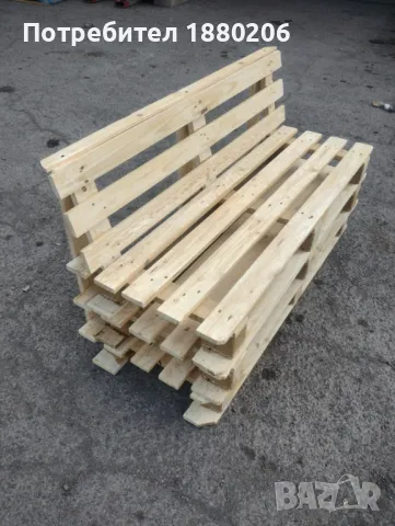 Градинска маса с две пейки , снимка 7 - Градински мебели, декорация  - 50244081