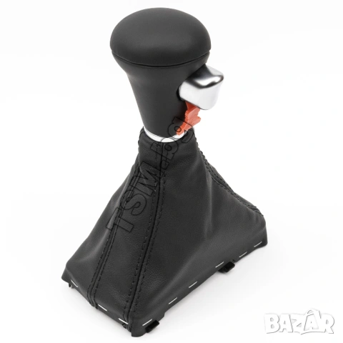 КОЖЕНА ТОПКА СКОРОСТЕН ЛОСТ С МАНШОН за AUDI A6 S6 RS6 C6 4F АУДИ А6 Ц6 4Ф АВТОМАТИК S-Line Quattro, снимка 4 - Аксесоари и консумативи - 54063985