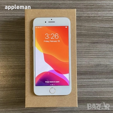 Apple iPhone 8 64Gb SILVER Фабрично отключен, снимка 10 - Apple iPhone - 52206777