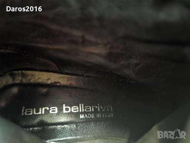 Дамски ботуши естествена кожа Laura Bellariva 37 номер , снимка 9 - Дамски ботуши - 38206823