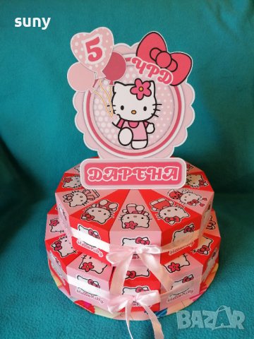 Картонена торта Хелоу Кити в Други в гр. София - ID44411923 — Bazar.bg