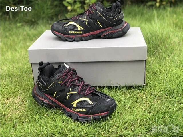 Balenciaga Track Sneaker "Black/Red/Yellow" 