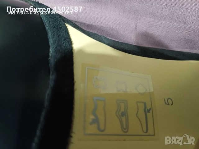 Обувки с 14 см ток, снимка 4 - Дамски обувки на ток - 52988633