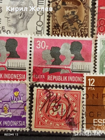 Стари пощенски марки от цял свят смесени ДАНИЯ, ШВЕЦИЯ, ИСПАНИЯ за КОЛЕКЦИЯ 51612, снимка 8 - Филателия - 53231848