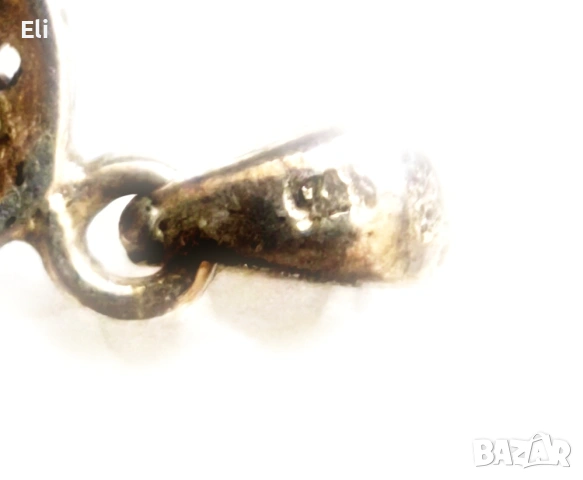 Сребърна висулка , снимка 3 - Колиета, медальони, синджири - 54245402