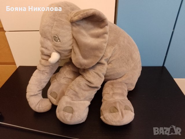 Голям слон, Икеа, снимка 4 - Плюшени играчки - 42547072