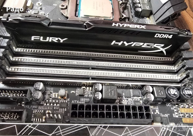 i7 7700k + Z270x-GAMING + 8GB DDR4 Ram, снимка 5 - RAM памет - 52888405