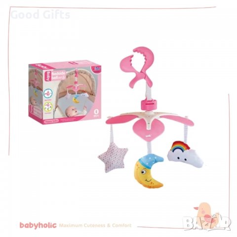 Бебешка музикална въртележка играчка за легло, снимка 4 - Други - 38270749
