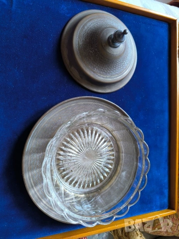 made in germany старинен съд 1900 за захар f.w.q.e. маркиран, снимка 4 - Антикварни и старинни предмети - 53229149