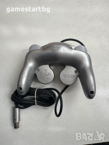 Silver Nintendo Gamecube Controller, снимка 2 - Аксесоари - 52850153